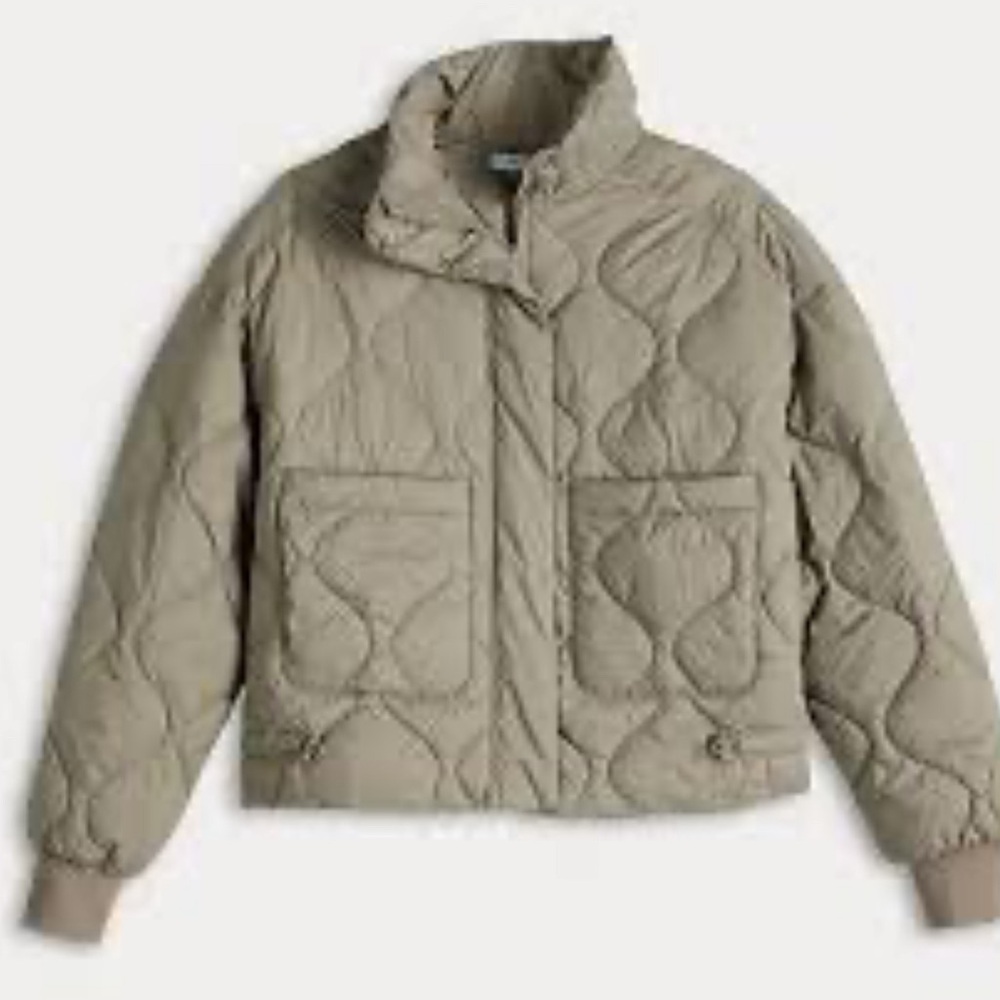 FLX puffer waterproof  jacket size large-EVERGREEN